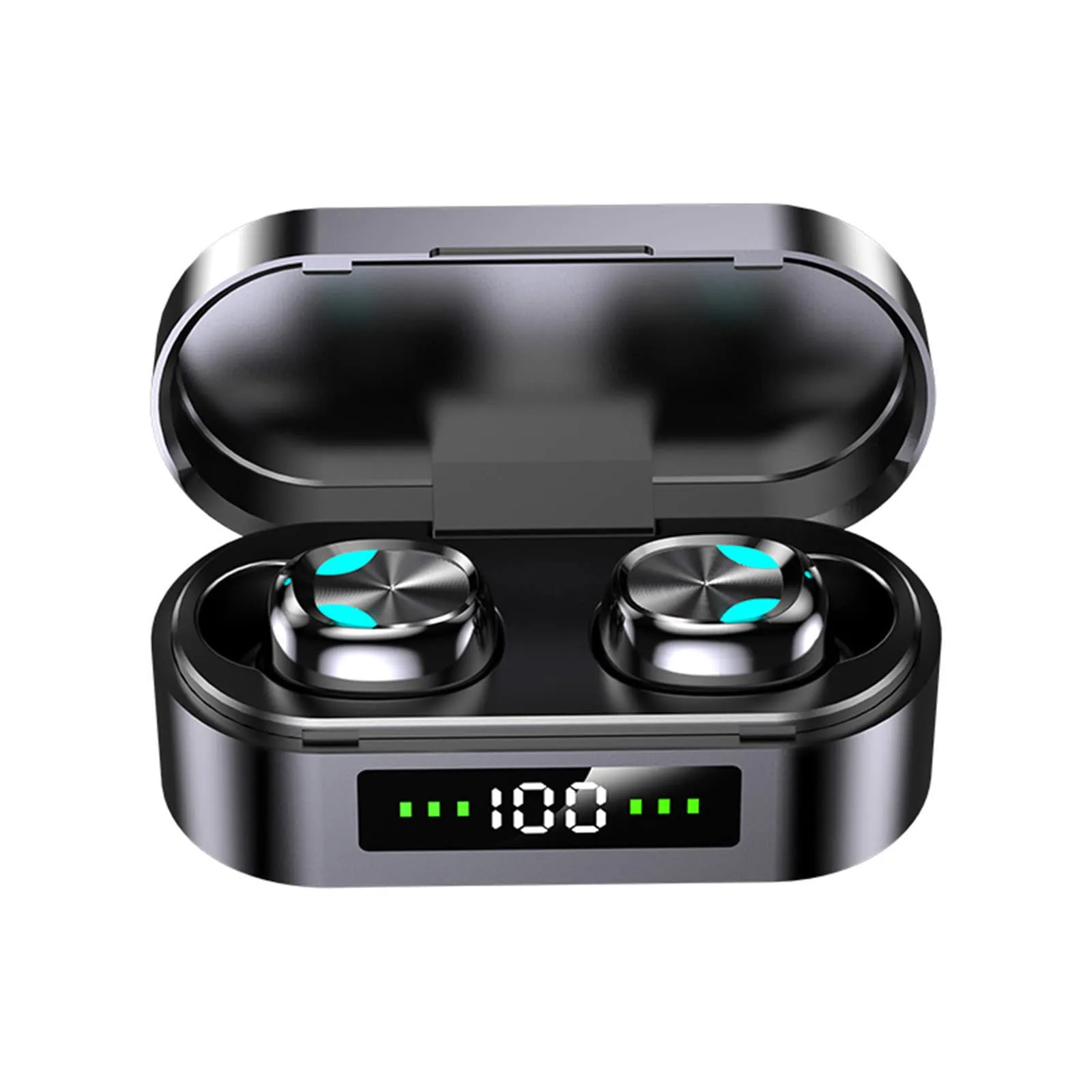 Wireless Earbuds with IPX4, Immersive Sound, Bluetooth 5.1, Lightweight In-Ear Headphones