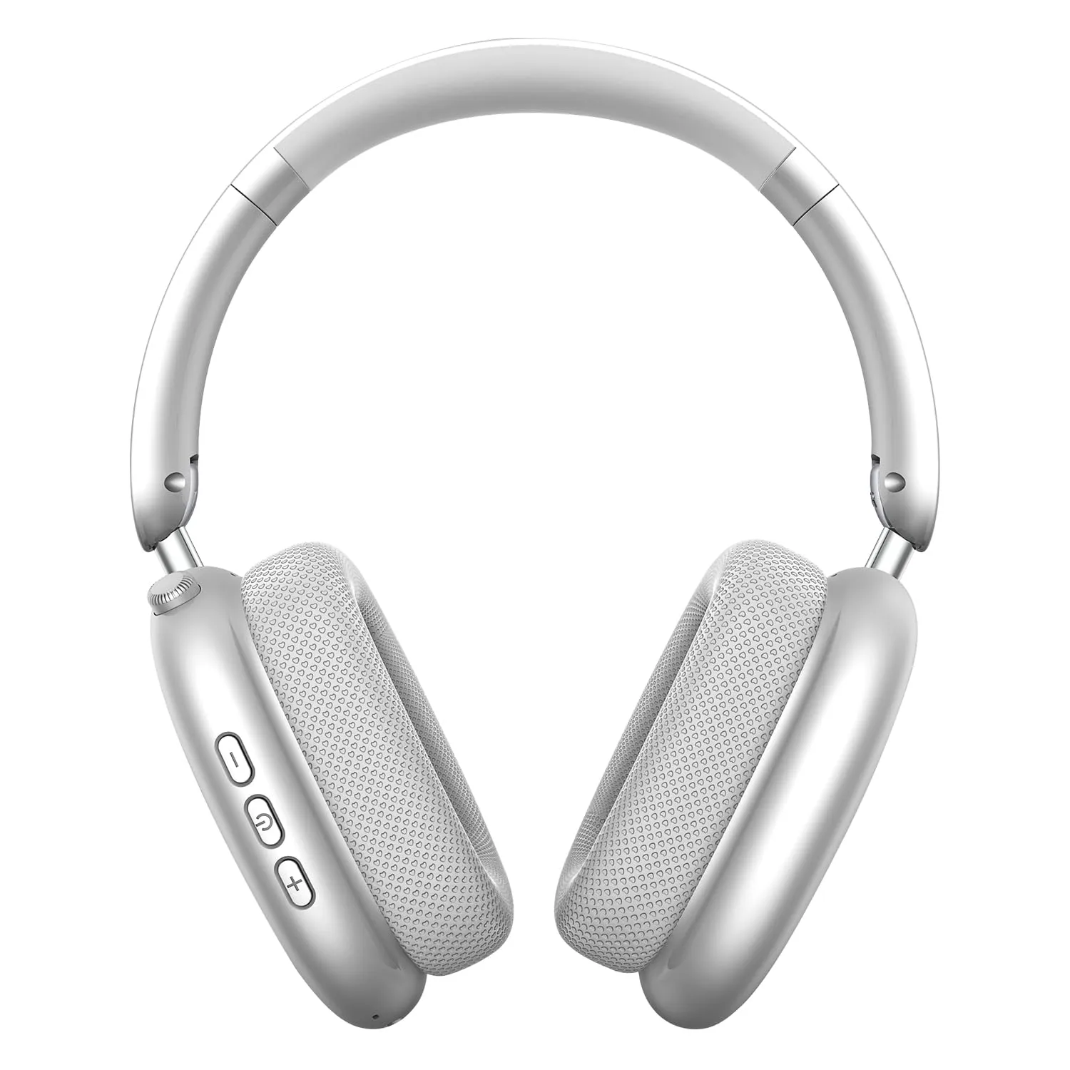 Wireless Over-Ear Bluetooth Headphones with Active Noise Cancellation – 42 Hours Playtime, Silver