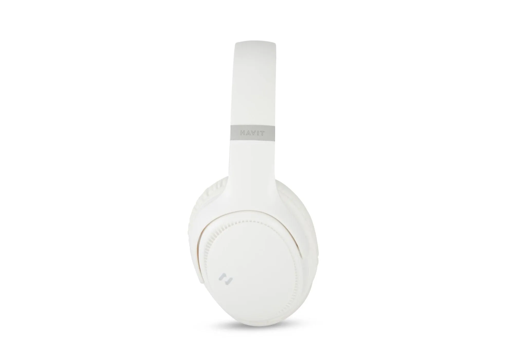 Wireless Over-Ear Headphones with Microphone, Bluetooth 5.3, Ergonomic Fit in White