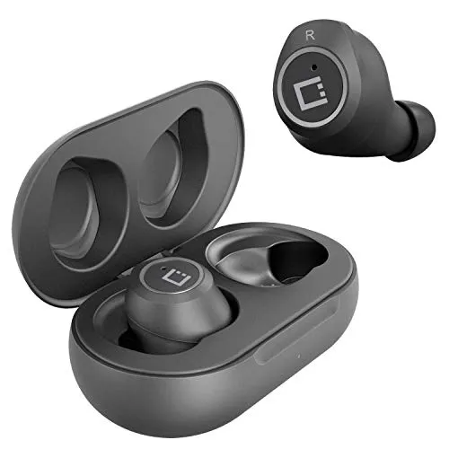 Wireless V5 Bluetooth Earbuds for Xiaomi M2007J20CG, Noise-Isolating, Charging Case Included