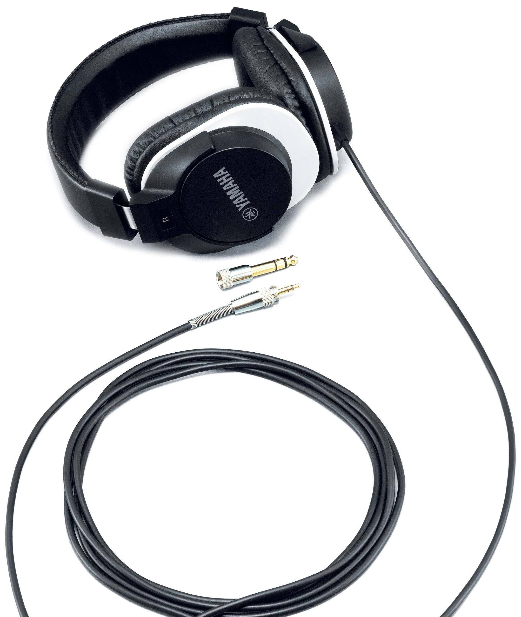 Yamaha HPH-MT120BL High Fidelity Studio Monitor Headphones - 20Hz-22kHz, Over-Ear, Dynamic Drivers