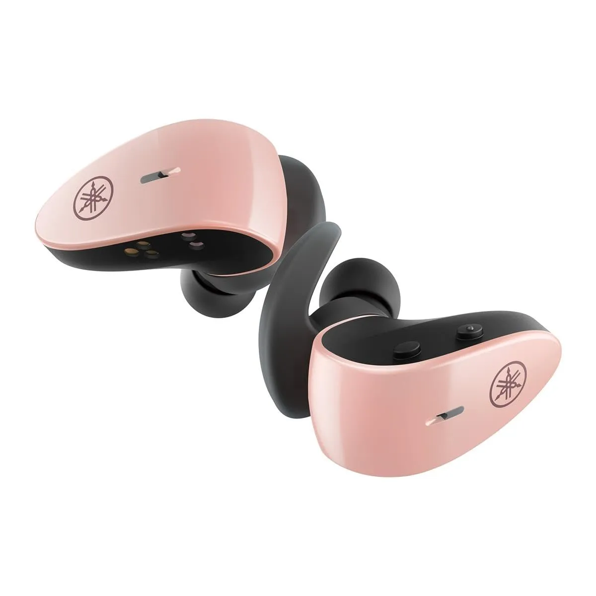 Yamaha TW-ES5A True Wireless Sport Earbuds, IPX7 Waterproof, Premium Sound, Pink