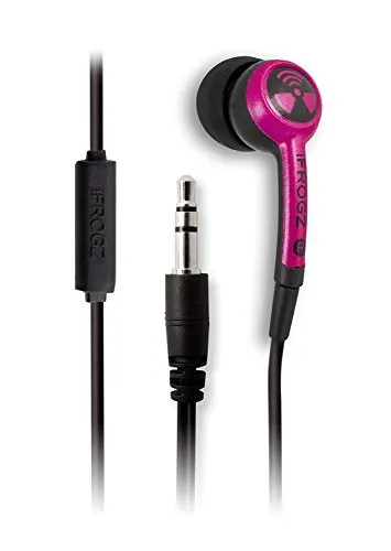 ZAGG iFrogz Plugz Ultimate Earbuds with Mic - Premium Sound, Comfortable Fit